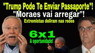 SURTARAM quotBOLSONARO PODE TER PASSAPORTE VIA TRUMP E MORAES VAI ARREGARquot LULA 6X1 É OPORTUNIDADE [upl. by Darce]