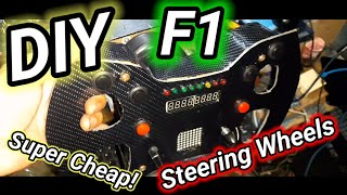 DIy F1 Steering WheelsSuper Cheap [upl. by Ellemrac483]