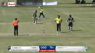 MiLC T20 Highlights San Diego Surf Riders vs Golden State Grizzlies [upl. by Alleroif]