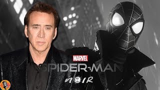 Spiderman Noir Nicolas Cage  nicolas cage spider man noir  nicolas cage spider man noir trailer [upl. by Yenffad]