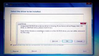 A required cddvd drive device driver is missing  SOLVED   Windows 7 installation problem [upl. by Coward]