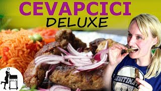 Cevapcici Rezept  Cevapcici selber machen  Die Frau am Grill [upl. by Aneehsat]