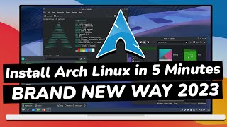 How To Install Arch Linux On Any PC or Laptop FAST WAY  NEW Arch Linux Installation Guide 2023 [upl. by Shelba]