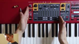 Nord Stage 2 BEGINNERS TUTORIAL Organ Section [upl. by Harihat]