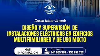 DISEÑO Y SUPERVISIÓN DE INSTALACIONES ELÉCTRICAS EN EDIFICIOS  SESIÓN 01 [upl. by Niarbo707]