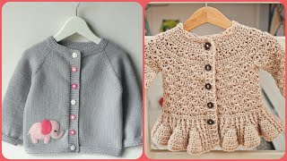 Fantastic amp Perfect Crochet Baby Coatsweater 100 Collection [upl. by Togram]