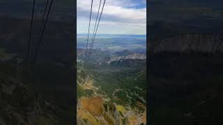 Beautiful views from the ski lift mountains nature rocks skilift travel hiking climbing [upl. by Teillo]