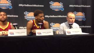 Winthrop falls in Big South tournament final [upl. by Surad407]