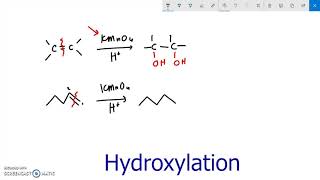 Oxidation Reactions of Alkene [upl. by Scarface]