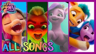 My Little Pony A New Generation 🎵 ALL SONGS from the movie  MLP Movie Childrens Music Cartoon [upl. by Bayard216]