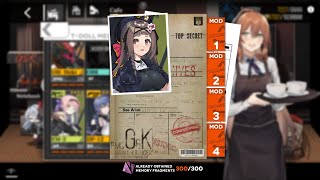 Girls Frontline  Rex Zero 1  Cafe Mod Story [upl. by Markiv]