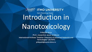 Lecture 1 Introduction to nanotoxicology [upl. by Alaric]