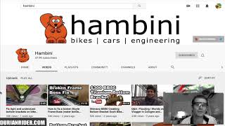 Hambini gets SUED by Cycling Weekly Staff Member and removes 2 years of videos [upl. by Laure]