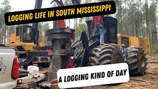 A day in the life of a logger [upl. by Ocramed]