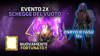 🇮🇹 🟣 Evento 2x del Vuoto 10x per ONRYO IEYASU 🟣 in Raid Shadow Legends [upl. by Schiffman]