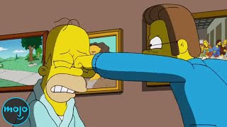 Top 10 Times Homer Simpson Got What He DESERVED [upl. by Nolyarb]