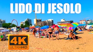 Italy Lido Di Jesolo summer walk 21 July 2024 [upl. by Alleris428]