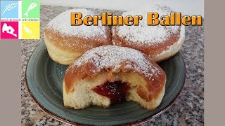 Einfaches Rezept für Berliner Ballen [upl. by Ahsenak616]