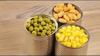 Canned Beans Filling and seaming machine [upl. by Winer]