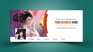 Outstanding Facebook Cover Design  Photoshop Tutorial [upl. by Chavaree]