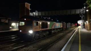 HD GBRf Rainbow livery 66720 tows brand new Thameslink 700128 at Paddock Wood  2817 [upl. by Winifield690]