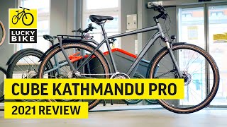 Cube Kathmandu PRO 2021  Alltagstaugliches und robustes Trekkingrad  Für Dich im Review [upl. by Gretchen]