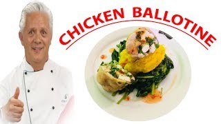 How To Make Chicken Ballotine by James Pulham  Recipe  One Shot Simple Cooking [upl. by Gabby]