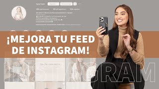 FEED DE INSTAGRAM CÓMO DISEÑAR TUS PUBLICACIONES 2024  Tati Uribe [upl. by Hanae]