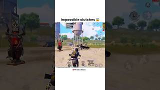 Impossible clutches 😱 shorts pubgmobile pubgviral viralshorts pubgmontage [upl. by Zennas]