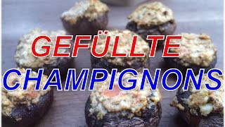 Gefüllte Champignons vom Grill  Klaus grillt [upl. by Slade]