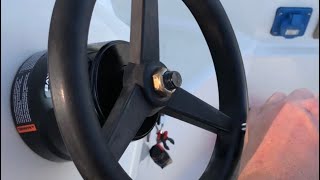 How to fix hydraulic steering BayStar Subscribe Hvordan fikse hydraulisk styring Norwegian [upl. by Palestine]