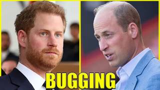 PRINCE WILLIAM TOSSED HARRYS GIFTS AFTER DISCOVERING BUGGING DEVICES AT UNCLES FUNERAL [upl. by Nosnar]