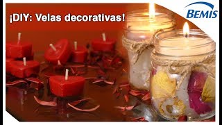 DIY  Velas aromáticas para tu cuarto de baño [upl. by Essam]