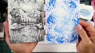 Stampscapes 101 Video 362 StampAlong Easy ValueGradation  DepthLighting Part 2 [upl. by Ellehcsar]