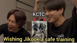 Jikook challenging training at the KCTC [upl. by Atelra614]