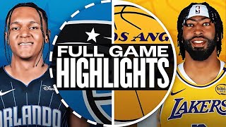 LAKERS vs MAGIC FULL GAME HIGHLIGHTS  November 21 2024  Magic vs Lakers Highlights NBA 2K25 [upl. by Saalocin]