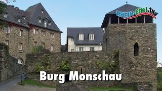 Burg Monschau  Jugendherberge  RheinEifelTV [upl. by Cimah130]