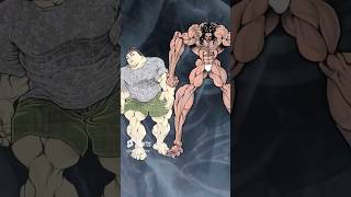 Who is Stronger  Pickle vs Anime Baki bakinetflix animeshorts bakivsyujiro [upl. by Eillak]