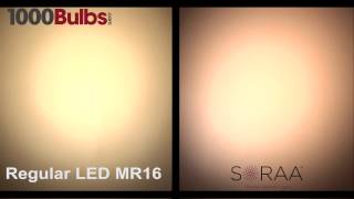 Soraa LED MR16 Comparison [upl. by Dominus165]