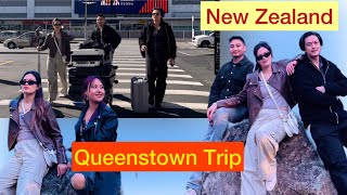 South Island Trip Queenstown  New Zealand🇳🇿  Day 1  PaulShahNP  Roshani shah vlog [upl. by Thagard644]