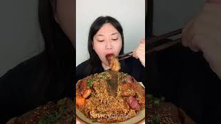 Fast Eating Show Challenge Chinese food  funny fasteater asmr food eatingshow mukbang [upl. by Leumas899]