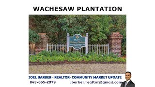 Wachesaw Plantation  Market Update  Joel Barber Realtor  Myrtle Beach  8436552979 [upl. by Eceirtal]