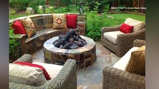 Awesome Outdoor Patio Fire Pit Ideas  Landscaping Ideas 2024 [upl. by Schmidt]