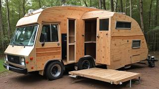 Man Builds Amazing DIY CAMPER From Scratch  Start to Finish from buildersblueprint‬ [upl. by Hplodur]