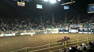 1550  barrel racing National Western Stock Show Denver CO [upl. by Arved]