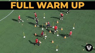 Fun Warm Up with Ball Mastery  Soccer Drills  Football Exercises [upl. by Ahsienel]