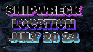 Shipwreck Location Today July 20 2024 GTA Online  GTA online daily shipwreck location [upl. by Yadsendew753]