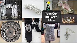 Ideas de reciclaje de Anillas de latasSoda tab crafts ideas [upl. by Keiryt292]