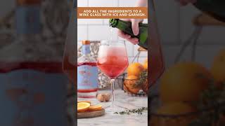 Aperol Spritz Mocktail  With Non Alcoholic Spirits [upl. by Herwig]