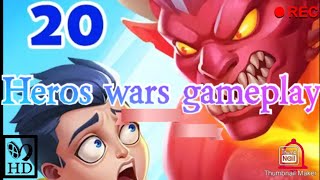 Hero war gameplay part infinite herowars gameplay [upl. by Anasor998]